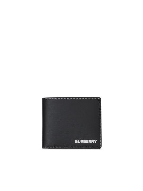 Burberry logo-print folding wallet