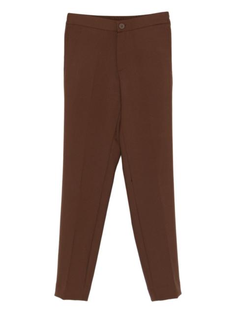 Sandro button regular trousers