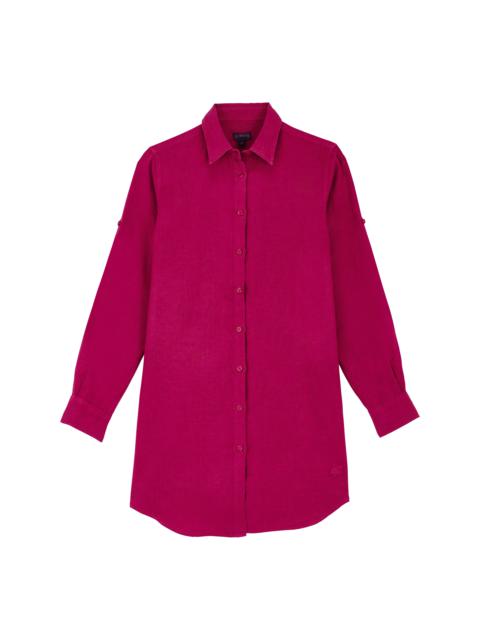 Vilebrequin Women Linen Shirt Dress Solid