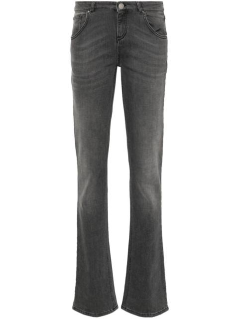 Blumarine logo-plaque jeans
