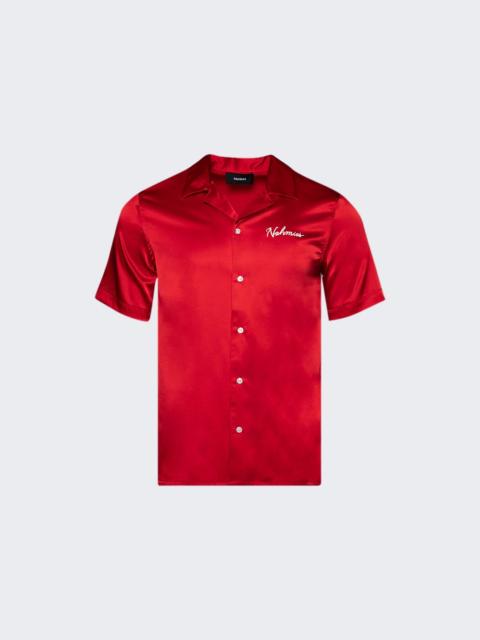NAHMIAS Short Sleeve Shirt Cherry