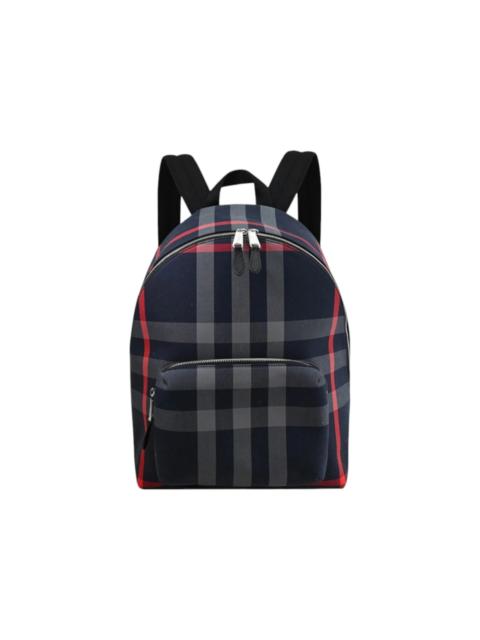 Burberry Burberry Jeff Check Backpack Navy/Grey