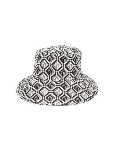 Marine Serre Moon Diamond regenerated bucket hat