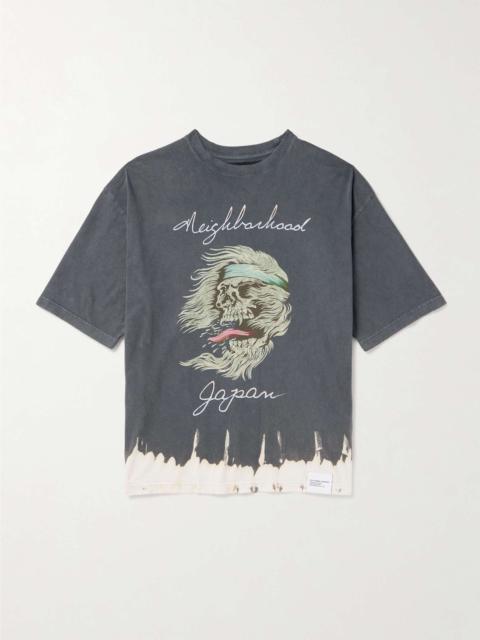 NEIGHBORHOOD Savage Printed Cotton-Jersey T-Shirt