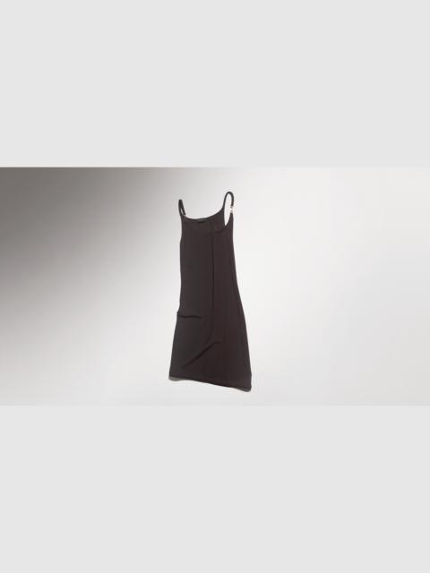 GUCCI Viscose crêpe jersey dress with Horsebit