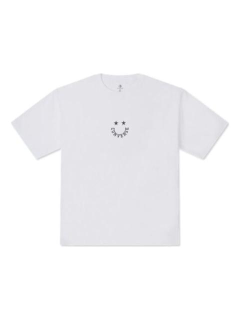 Converse Smiley Short Sleeve T-Shirt 'White' 10027635-A01