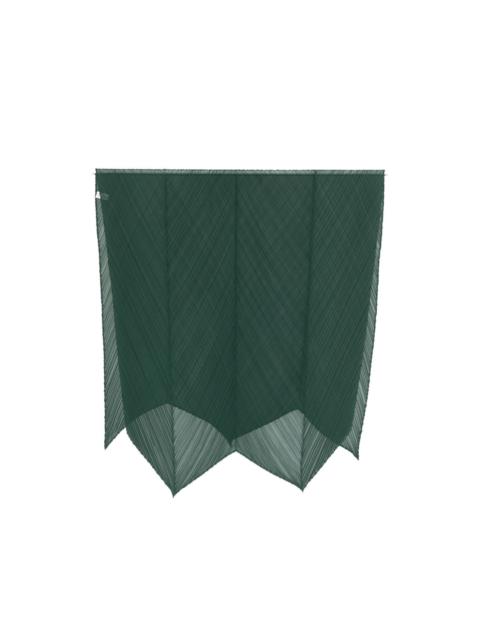 Pleats Please Issey Miyake pleated scarf
