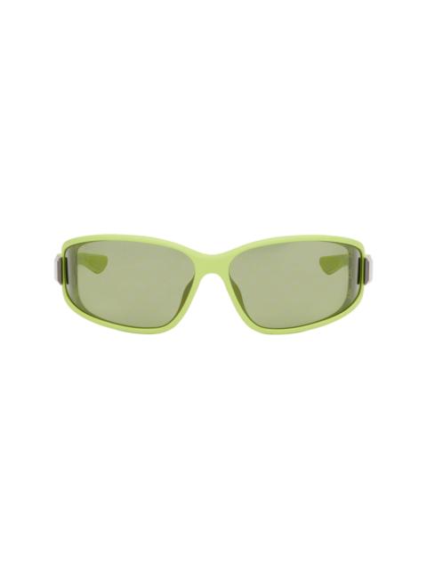 GUCCI Green Lettering Mountain Pack Sunglasses