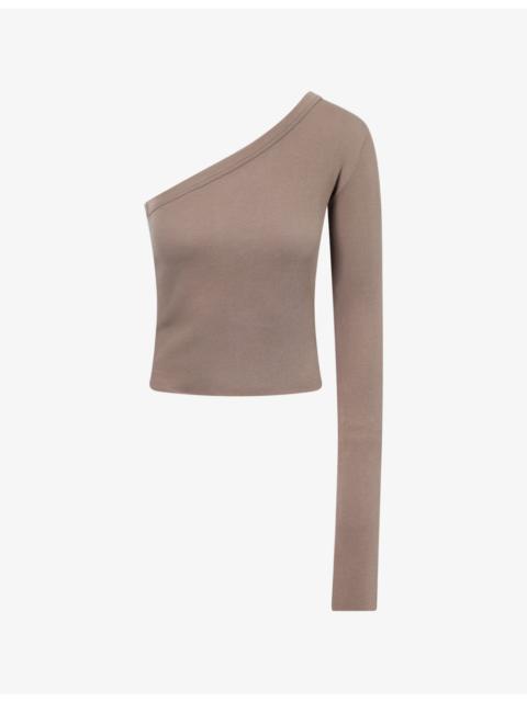 Rick Owens Ziggy Asymmetric Cotton Top