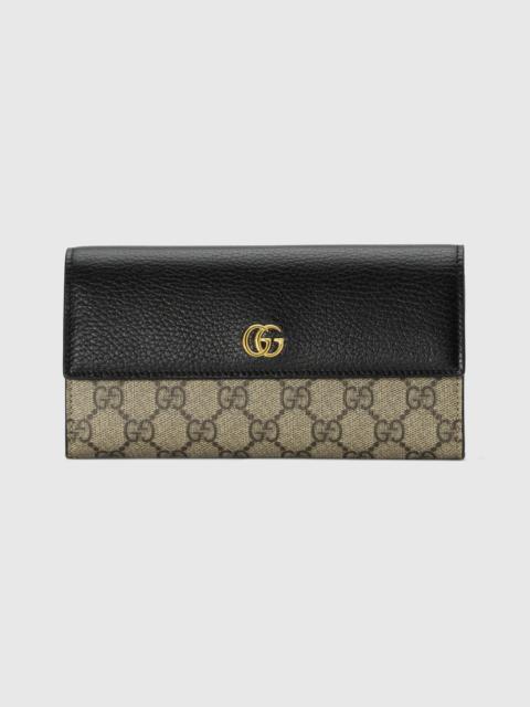 GUCCI GG Marmont leather continental wallet
