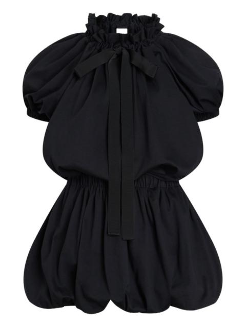 PATOU tie-fastening mini dress