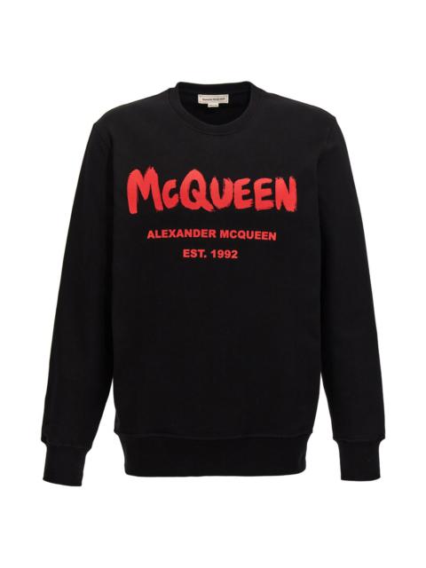 Alexander McQueen 'Graffiti' sweatshirt