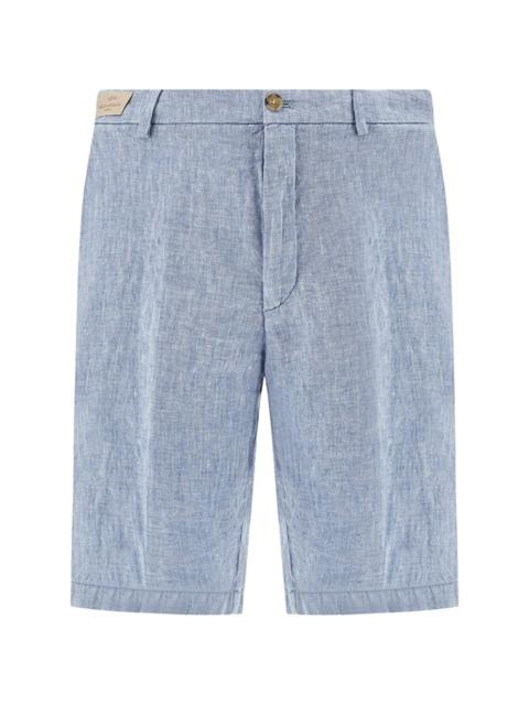 Paul & Shark linen bermuda shorts