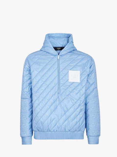 FENDI Light blue tech fabric down jacket