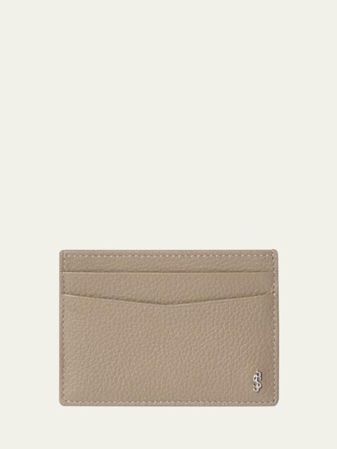 Serapian Men's Cachemire Leather Card Holder