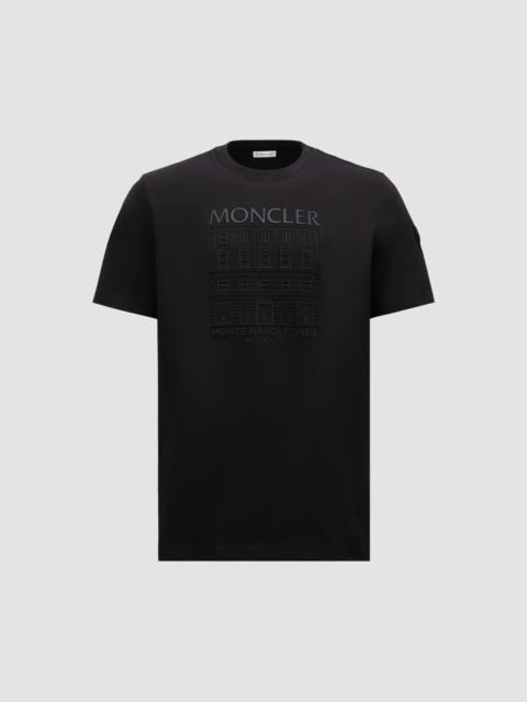 Embossed Motif T-Shirt