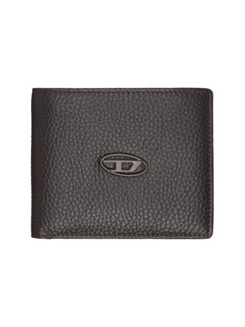 Diesel Black Bi-Fold Grainy Leather Wallet