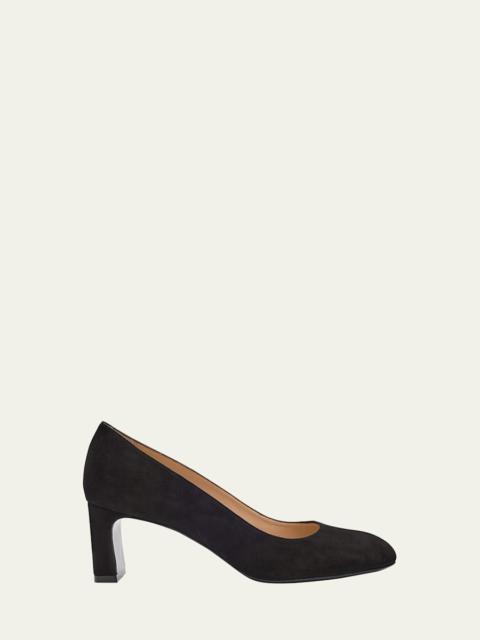 Stuart Weitzman Babette Suede Pumps