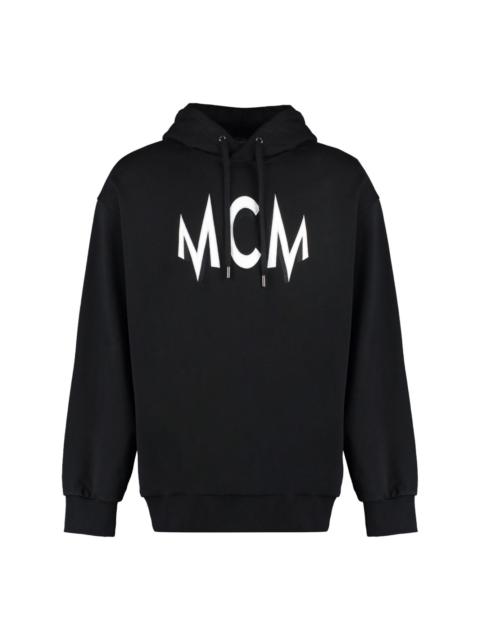 MCM intarsia-logo hoodie