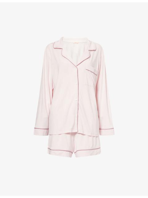 eberjey Gisele Long-Sleeve Stretch-Jersey Pyjama Set