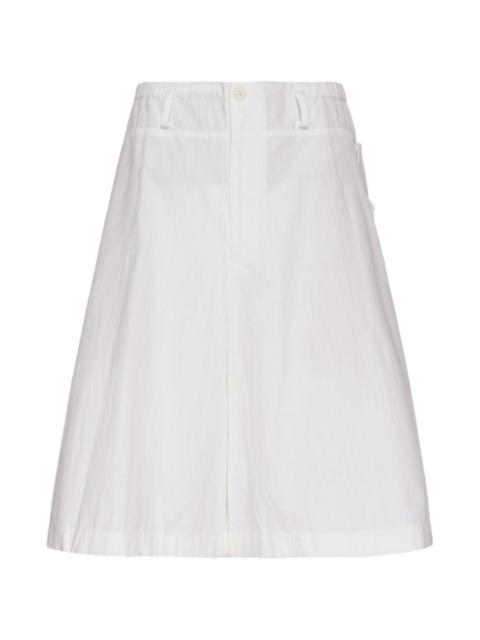 Yohji Yamamoto panelled skorts