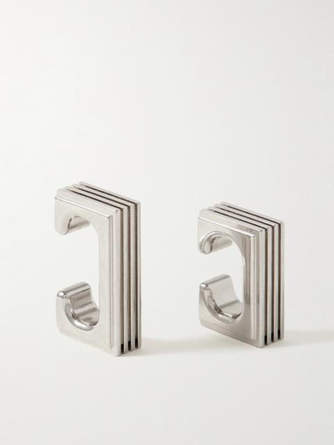 KHAITE Empire Set Of Two Silver-tone Ear Cuffs