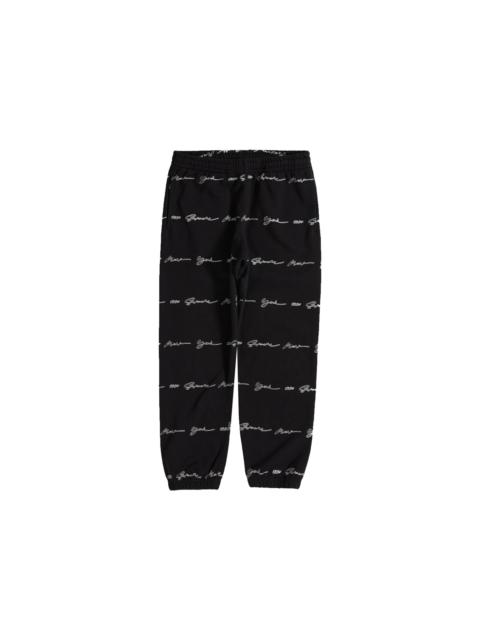 Supreme Supreme Script Stripe Sweatpant Black