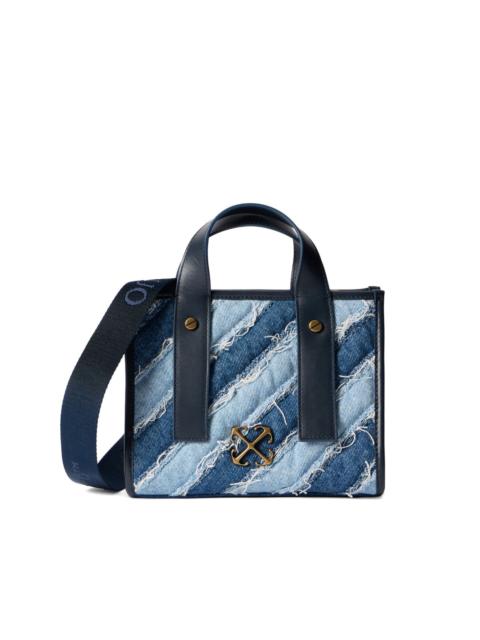 Off-White Quilting denim tote bag
