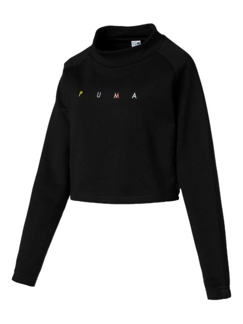 PUMA cropped cat sweater