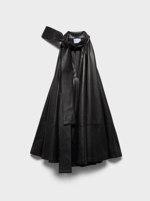 7 For All Mankind FRILL DRESS in Leather