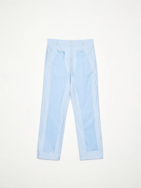 EDWARD CUMING Edward Cuming Layered And Panelled Tech Trousers Dark Blue