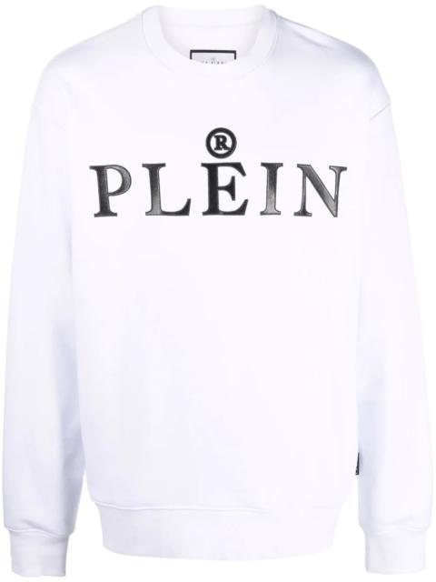 PHILIPP PLEIN logo crew-neck sweatshirt