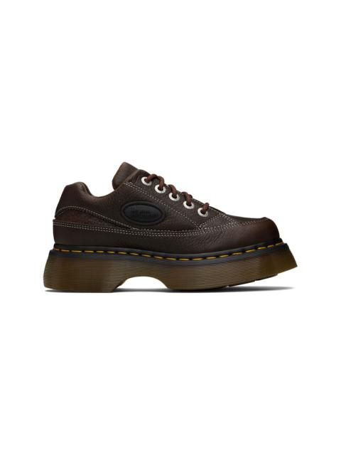 Dr. Martens Brown Buzz 5-Eye Grizzly Leather Derbys