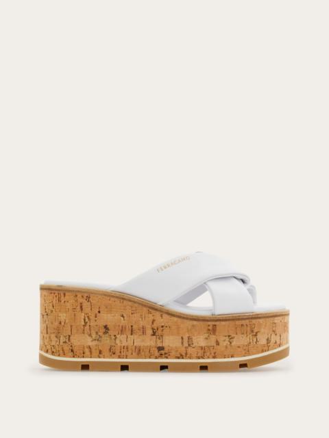 FERRAGAMO Wedge slide