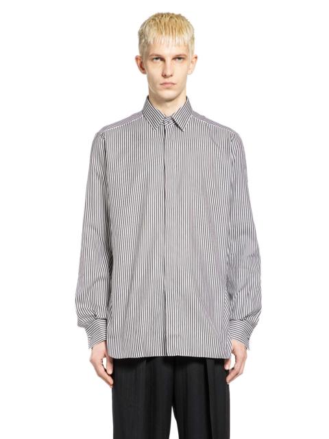 TOM FORD Silk Cotton Striped Classic Shirt