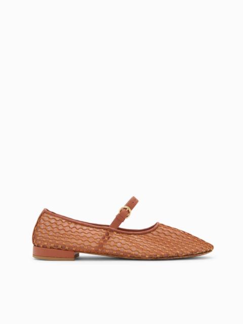 ULLA JOHNSON Isobel Mesh Ballet Flat