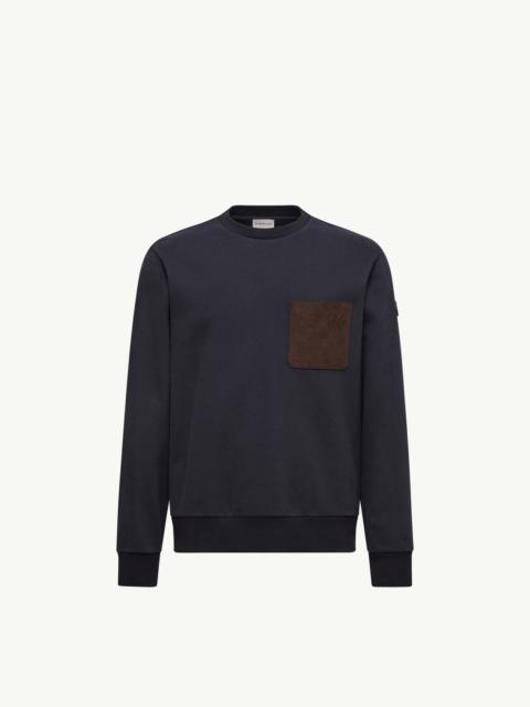 Moncler Cotton & Cashmere Sweatshirt with Pocket