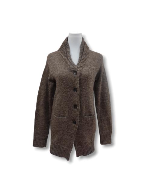 ISSEY MIYAKE FRAPBOIS Wool Buttons Up Cardigan Sweater