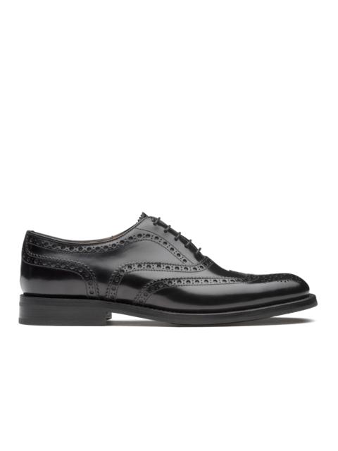 Church's Burwood met. Polished Binder Oxford Brogue Stud Black | REVERSIBLE