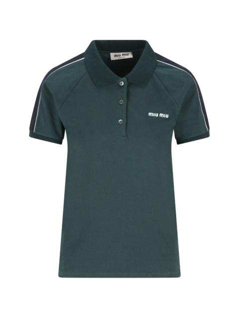 Miu Miu Miu Miu Striped T-shirt