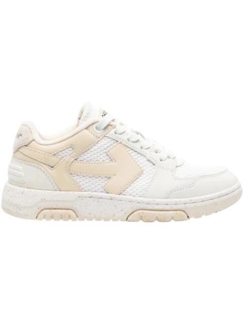 Off-White OFF-WHITE Out Of Office Low Slim White Beige