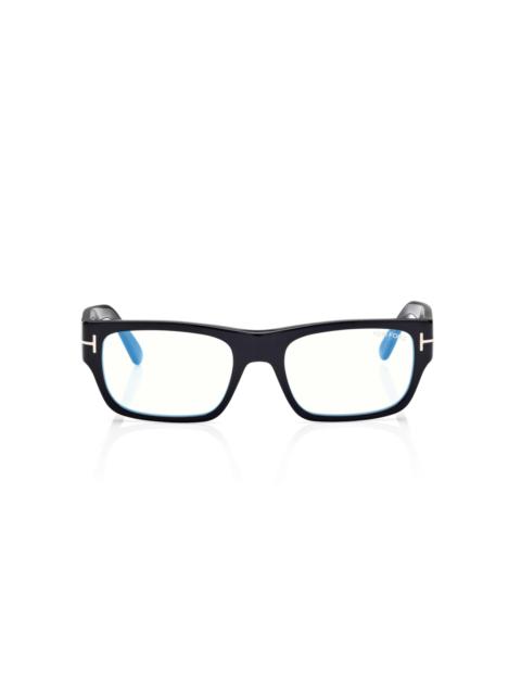 TOM FORD BLUE BLOCK RECTANGULAR OPTICALS
