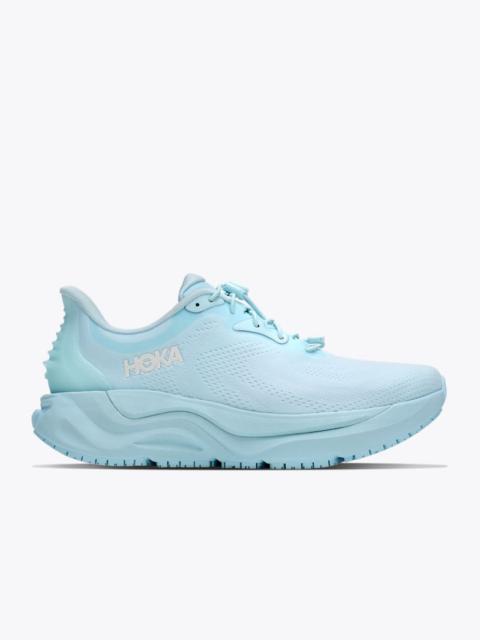HOKA Women's Arahi SR Shoes in Glimmering Blue/Glimmering Blue