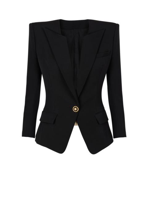 Balmain Grain de poudre 1-button jacket
