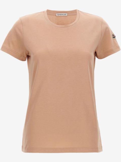 Moncler logo patch cotton jersey T-shirt
