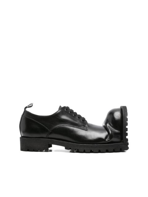 Comme des Garçons Homme Plus asymmetric lace-up shoes