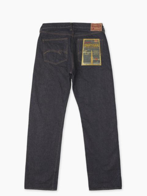Studio D'Artisan STUDIO D'ARTISAN SD-101W REGULAR STRAIGHT SELVEDGE JEANS ONE WASH INDIGO