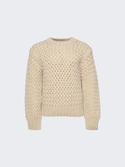 Dries Van Noten Motel M.k.sweater Ecru