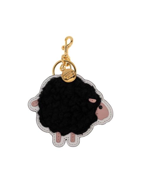 Moschino sheep charm keyring