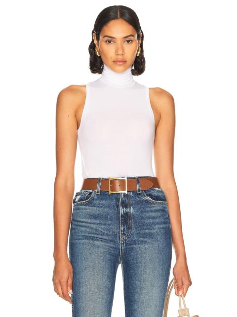 HELSA Turtleneck Tank in 2nd Skin Jersey